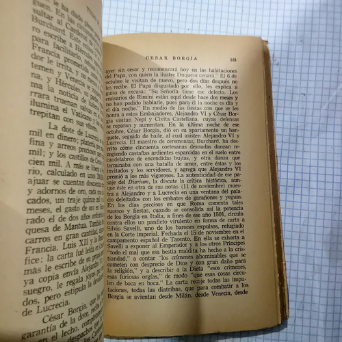 César Borgia Tulio M. Cestero, Ediciones Botas México 1937 (Usado)
