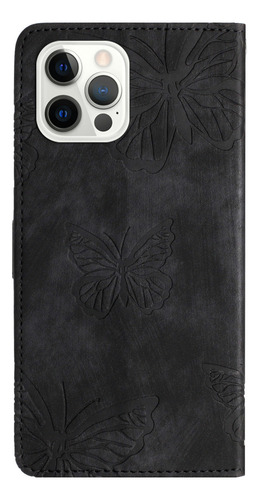 Funda Para Huawei Nova5t/honor 20/9x Lite, Cartera, Soporte Para Pulsera, Ranura Para Pulsera, Piel Estampada Con Mariposas