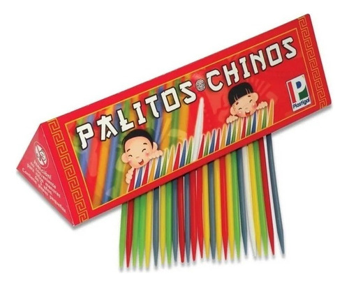 Juego De Palitos Chinos Plastigal 5 Colores Palermo