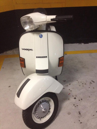 Vespa Branca Px200 1986 Restaurada