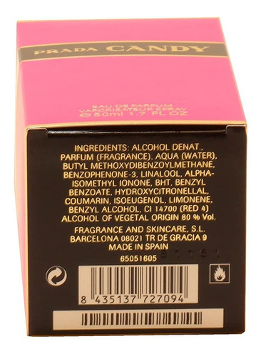 Prada Caramelo Por Prada Para Las Mujeres 1,7 Onzas Eau De P