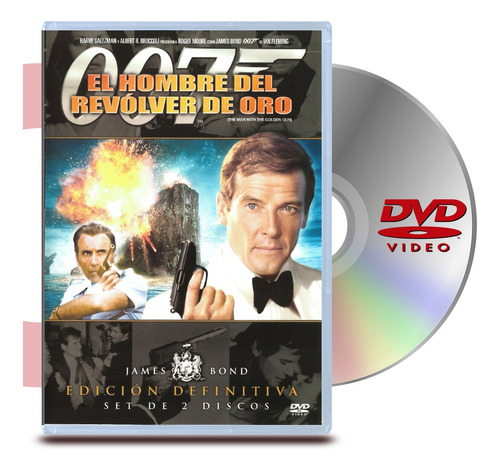 Dvd 007 El Hombre Del Revolver De Oro