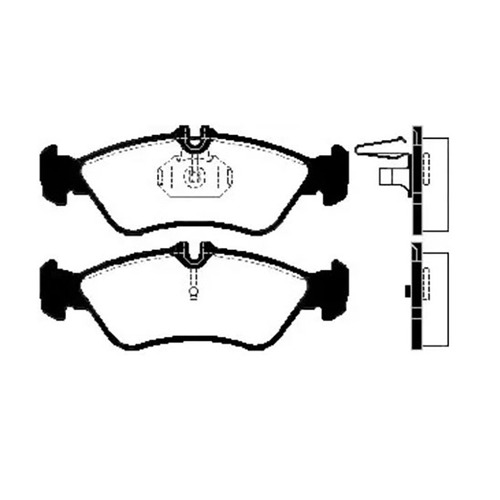 Juego De Pastillas De Freno Para Mercedes Benz 96/00
