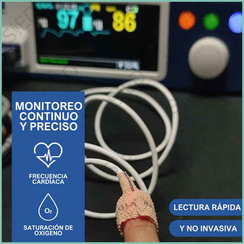 Sensor De Oximetro Nellcor Maxni Neonatal Adulto X5 Unidades