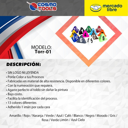 36 Conos Triangular De Identificación Y Control Vehicular