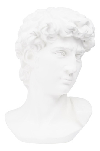 Estatua De Cabeza De David Busto De Resina Mitología Griega