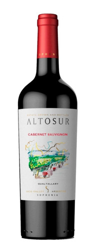 Vino Altosur Cabernet Sauvignon 750 Ml De Bodega Sophenia