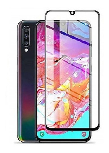 Samsung Galaxy A70 Vidrio Templado Full Pegamento - Prophone