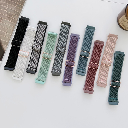 Imagen 2 de 2 de Malla Elastizada 20 Y 22mm Samsung, Amazfit, Huawei, Garmin