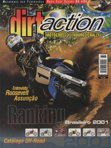 Dirt Action N°64 Suzuki Dr 400 Catálogo Off-road 2001