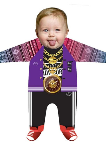 Disfraz The Little Rapper De Cubbzy Costume Para Bebes