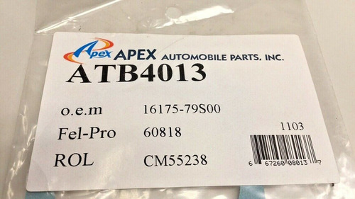 Apex Automobile Parts Atb4013 Gasket 16175-79s00 60818 C Ccb