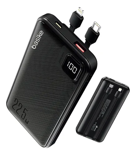 Basike Ba-POW078 Power Bank Carregador Portatil Usb Tipo C 10000m...
