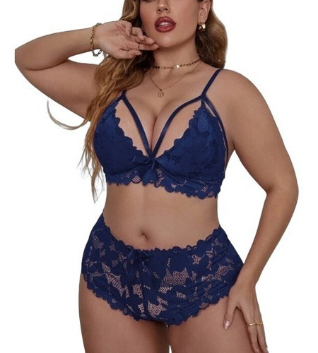 Conjunto De Lecenria Erotica Ropa Intima