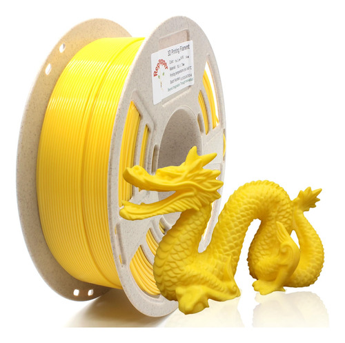 Reprapper - Filamento Pla Color Amarillo Para Impresora 3d Y