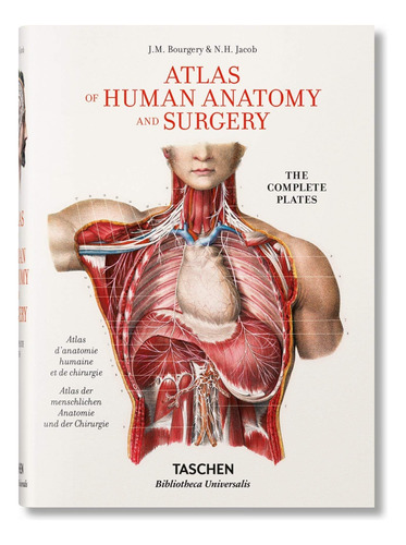 Libro Bourgery. Atlas Of Human Anatomy And Surgery-inglés