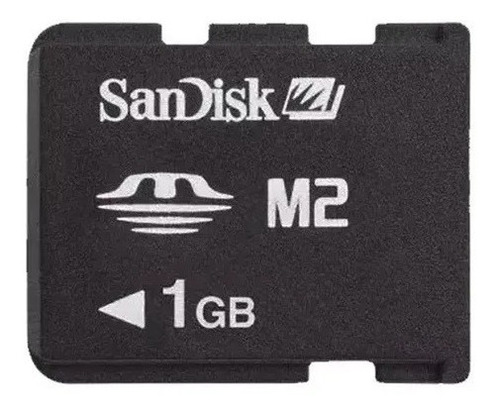 Cartão Memória Memory Stick Micro M2 1gb Sandisk Adaptador