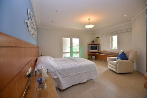Imagem 24 de 30 de Casa Na Praia, Condomínio Fechado, Alto Padrão, 6 Suítes, Piscina, Churrasqueira, 4 Vagas, Acapulco, Guarujá. - Ca0283