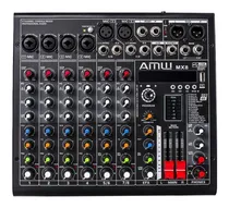 Comprar Amw Mx8 Pro Mesa De Som 8 Canais Efeitos Usb Bt Interface !