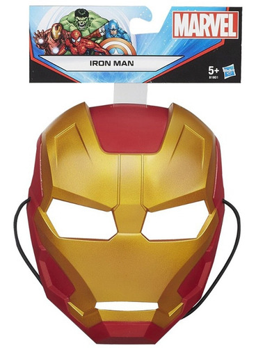 Mascara Hasbro Iron Man Avengers Marvel Para Niños Febo