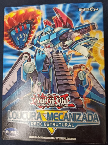 Yugioh Deck Estrutural Loucura Mecanizada Mechanized Madnes