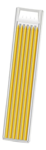 2 X 6x Carpenter Pencil Refills, Substituição De Amarelo