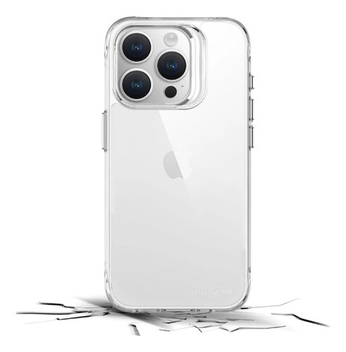Funda Prodigee Hero Para iPhone 15 Pro + Film Nano Color Transparente