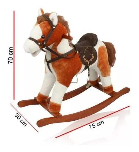 Caballos mecedores para niños clearance
