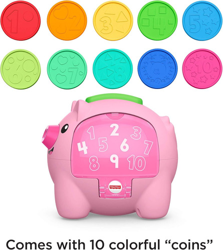 Juguete Musical Para Bebés Fisher-price, Ríe Y Aprende, Cuen