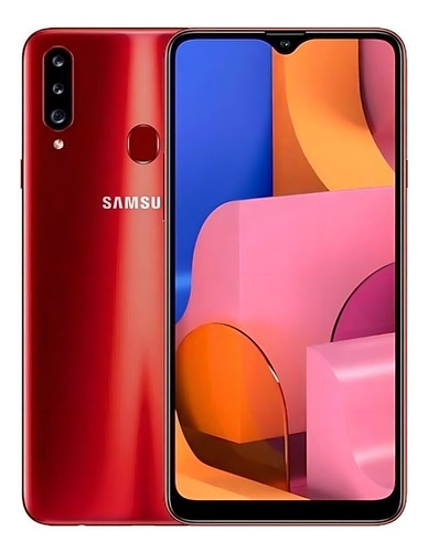 Samsung Galaxy A20s 32 GB rojo 3 GB RAM - Aceptable (Reacondicionado)