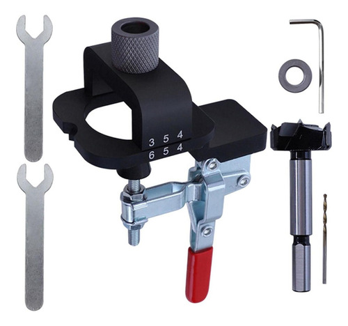 Kit De Plantillas Para Bisagras De Carpintería De 35 Mm