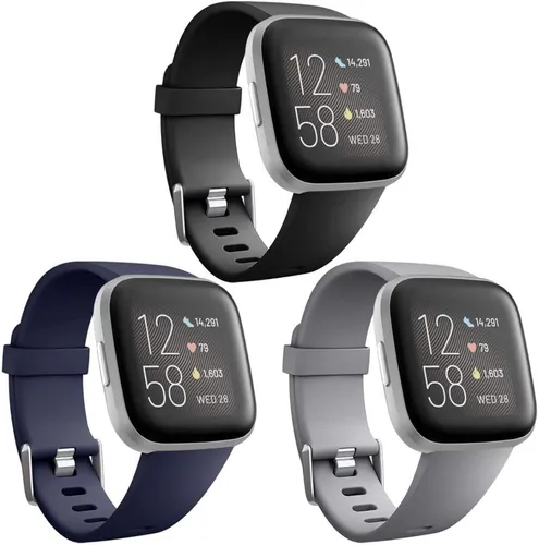 Ripley - CORREAS DE RESPUESTO MAXJOY COMPATIBLE CON LAS CORREAS FITBIT  VERSA VERSA 2 DE ACERO INOXIDABLE DE MALLA