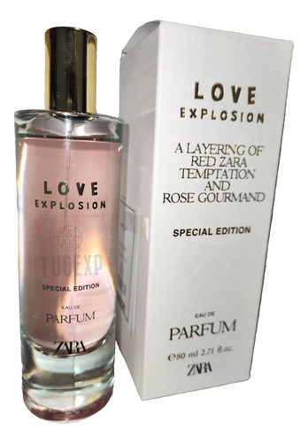 Zara Love Explosion Edición Especial Original Sellado 80ml