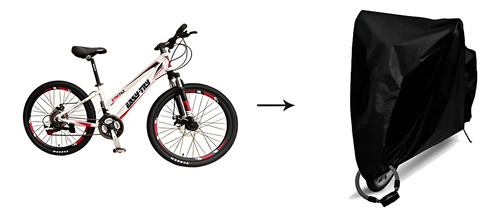 Cubierta De Bicicleta A Prueba De Impermeable Y Polvo Bici