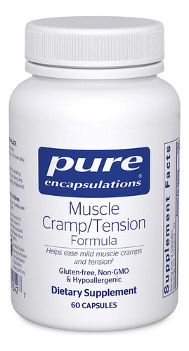 Fórmula De Calambres Musculares Pure Encapsulations 60 Caps