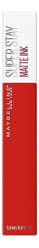 Labial Líquido Maybelline Super Stay Matte Ink - 5ml Acabado Mate Color Innovator