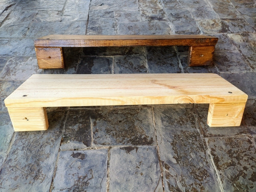 Imagen 8 de 10 de Repisas De Madera Pino Natural