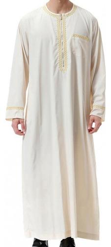 Camisa Masculina P, Roupão Muçulmano, Roupão Médio Árabe, Es