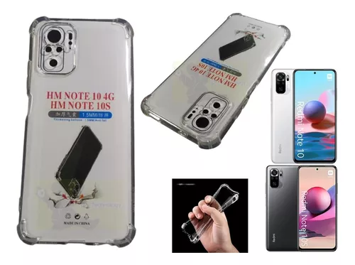 Cool Funda Silicona Transparente para Xiaomi Redmi Note 10/Note 10s