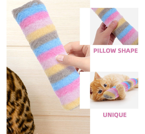Juguetes De Felpa Para Gatos Con Forma De Almohada Para Gati