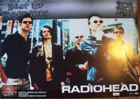 Afiche Original Radiohead High & Dry