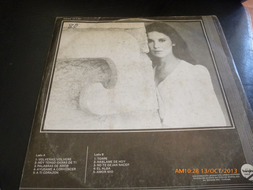 Vinilo Lp De Nydia Caro - Volveras Volvere (u483