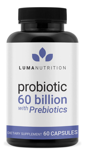 Luma Nutrition Probióticos 60 Mil Millones De Ufc Con Prebi