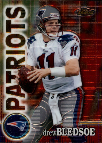 2000 Finest #3 Drew Bledsoe Patriotas Nfl