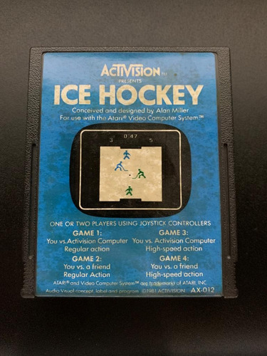 Ice Hockey Atari 2600 Cartucho