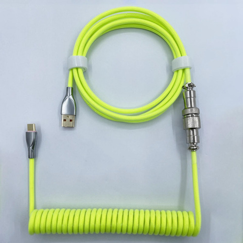Cable De Bobina Usb De 1,8 Verde (el Nuevo) Verde (el Nuevo)