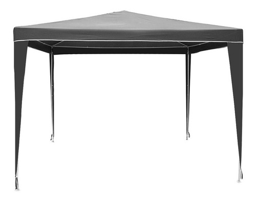 Gazebo 3x3 Poliester 140g Liviano Apto Exterior Sin Paredes