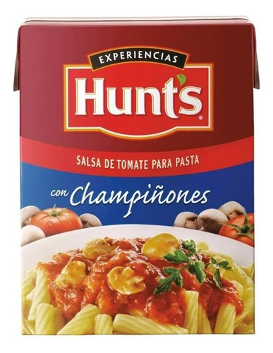 Salsa Para Pasta Hunts De Tomate Con Champiñones 360 G