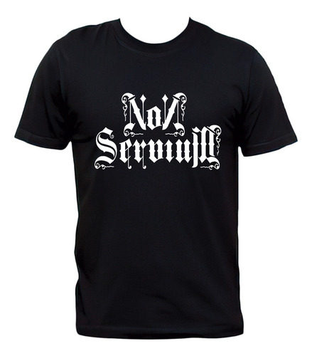 Remera Non Servium Oi! Logo Algodón Premium