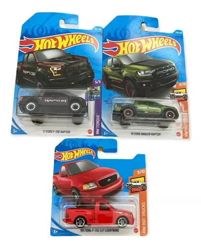 Hot Wheels Carrinho Matel Kit 3 Miniaturas Brinquedo Veículo